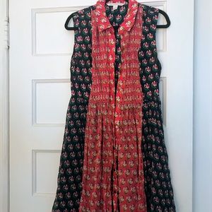 DVF Button Up Dress